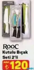 ROOC KUTULU BIÇAK SETİ 2'Lİ